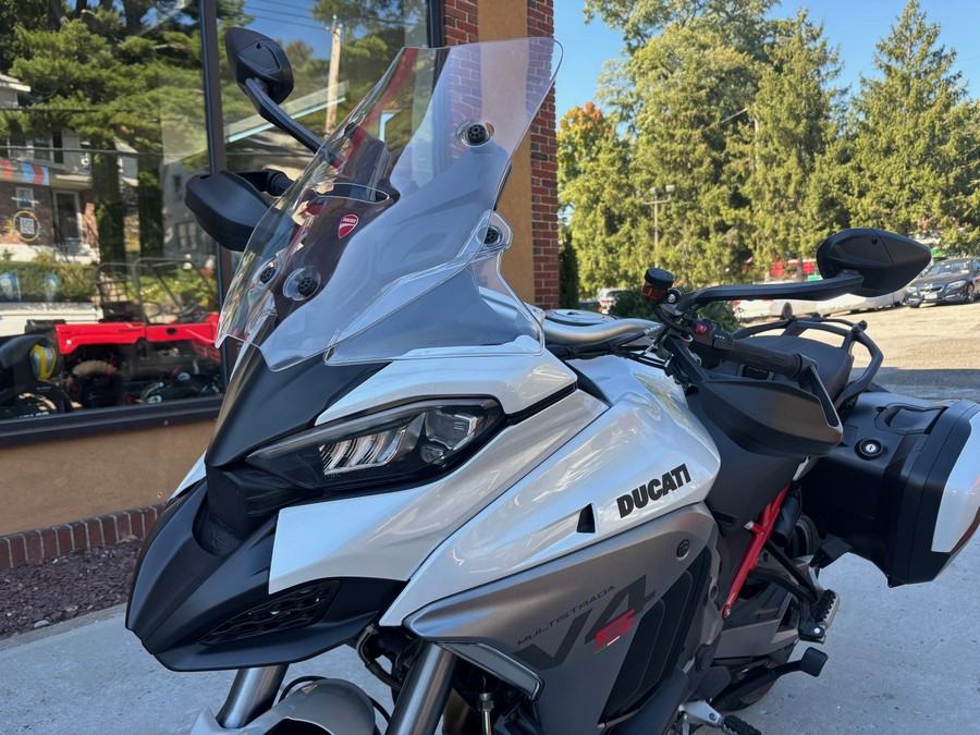 2025 Ducati Multistrada V4 S Artic White - 3862U
