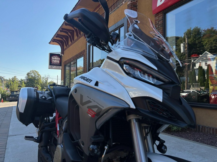 2025 Ducati Multistrada V4 S Artic White - 3862U