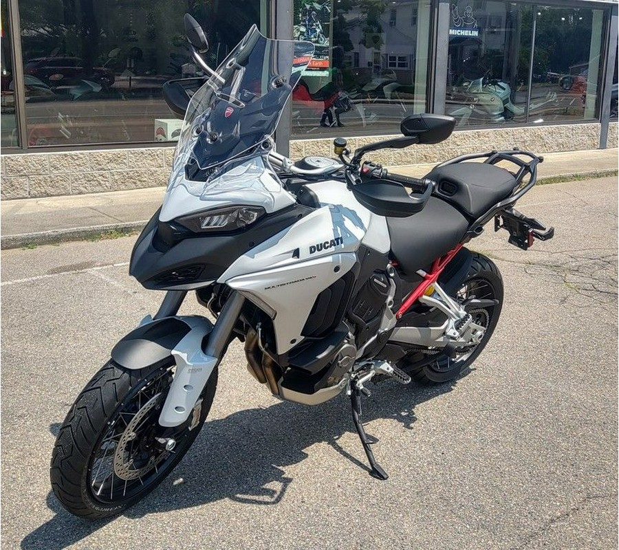 2024 Ducati Multistrada V4 S Travel & Radar Iceberg White