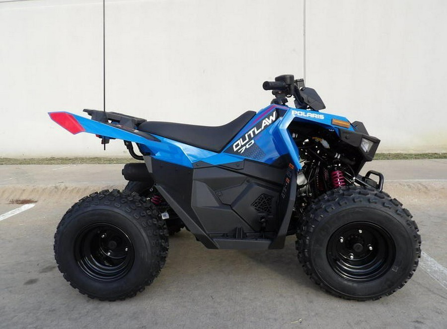 2025 Polaris Industries Outlaw 70 EFI - Blue / Pink