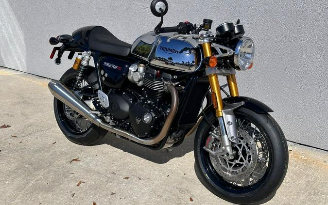 2023 Triumph Thruxton RS Chrome Edition Jet Black