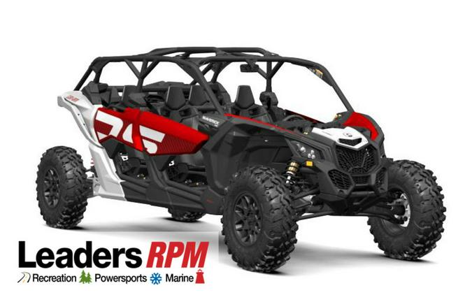 2024 Can-Am® Maverick X3 MAX DS Turbo Fiery Red & Hyper Silver