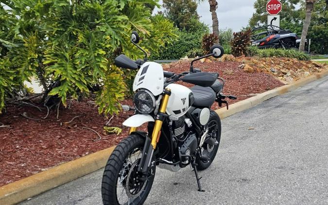 2026 Triumph Scrambler 400 XC Racing Yellow
