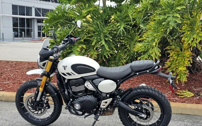 2026 Triumph Scrambler 400 XC Racing Yellow