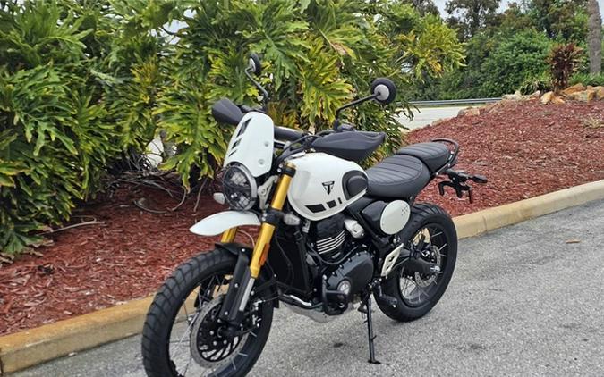 2026 Triumph Scrambler 400 XC Racing Yellow