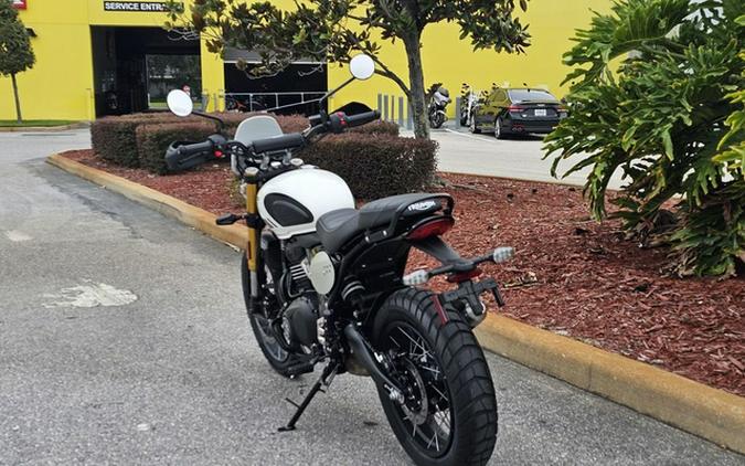 2026 Triumph Scrambler 400 XC Racing Yellow