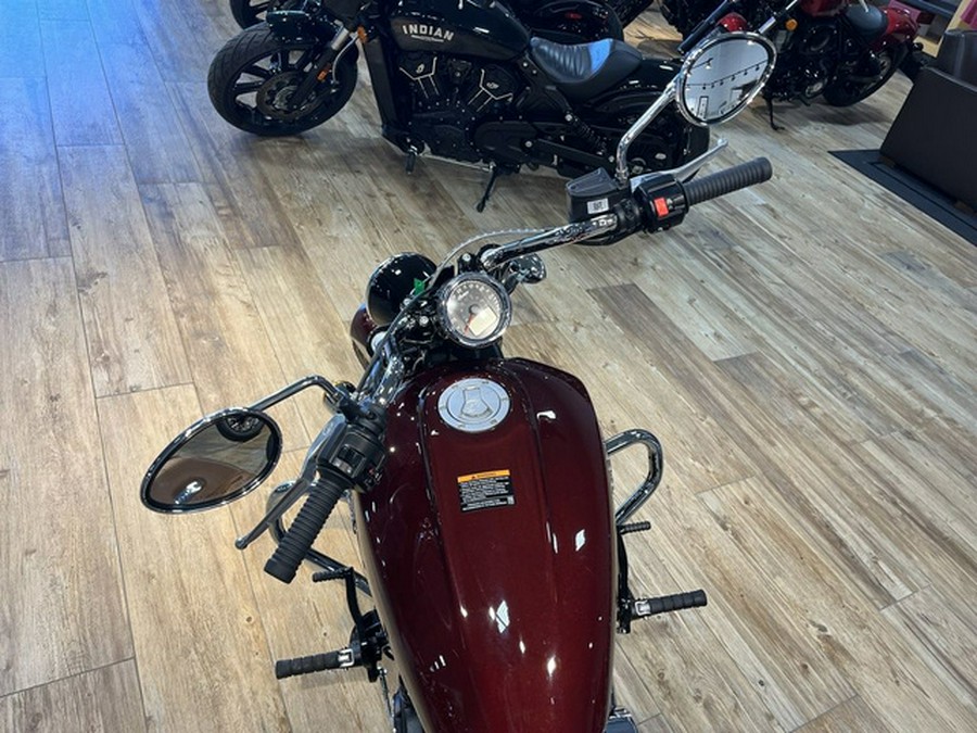2022 Indian Scout ABS Maroon Metallic