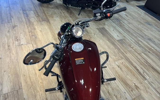 2022 Indian Scout ABS Maroon Metallic