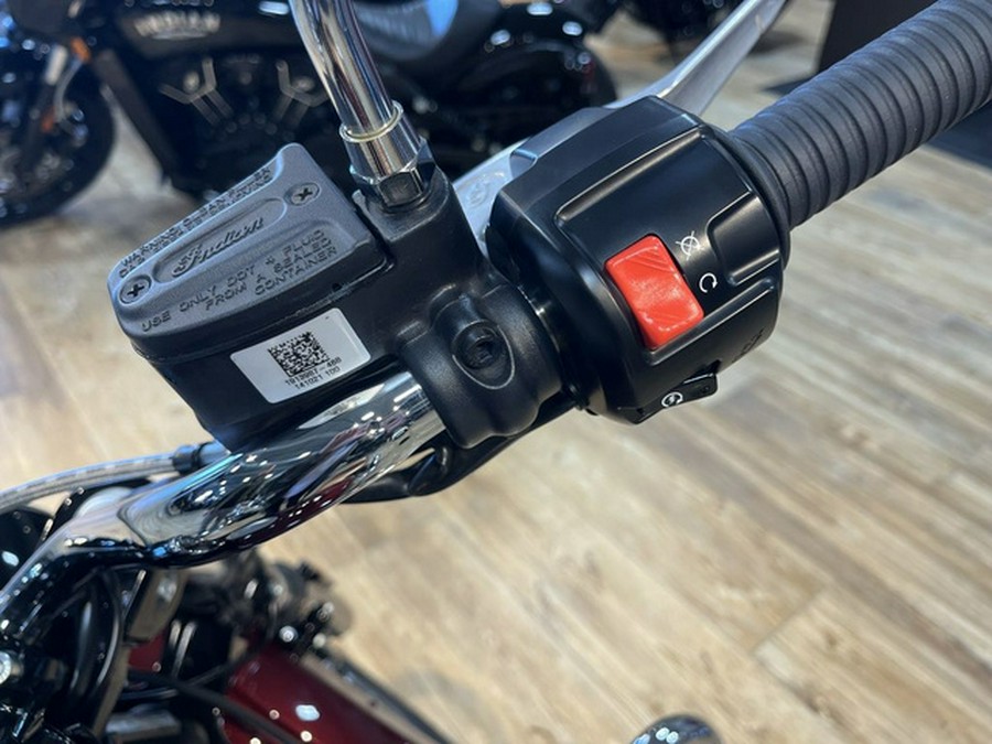 2022 Indian Scout ABS Maroon Metallic