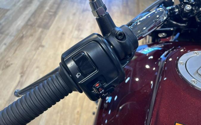 2022 Indian Scout ABS Maroon Metallic