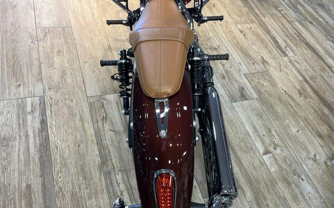 2022 Indian Scout ABS Maroon Metallic