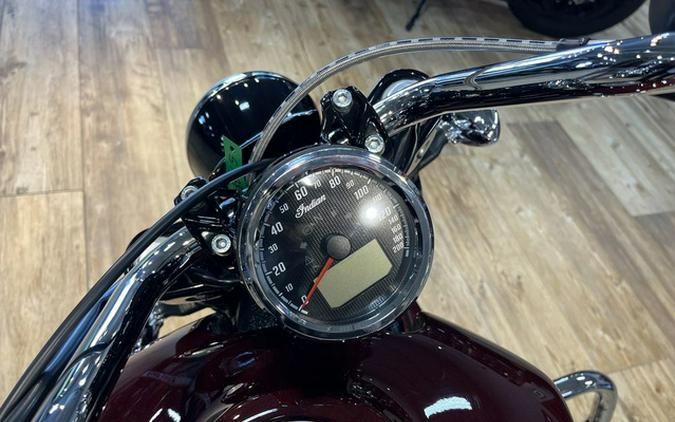 2022 Indian Scout ABS Maroon Metallic