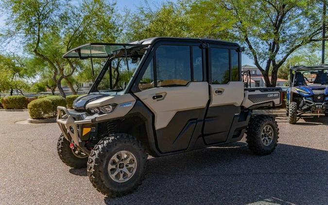 2025 Can-Am Defender MAX Limited HD10 Desert Tan & Stealth Bla