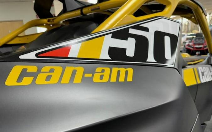 2024 Can-Am® Maverick R X RS with Smart-Shox Carbon Black & Neo Yellow