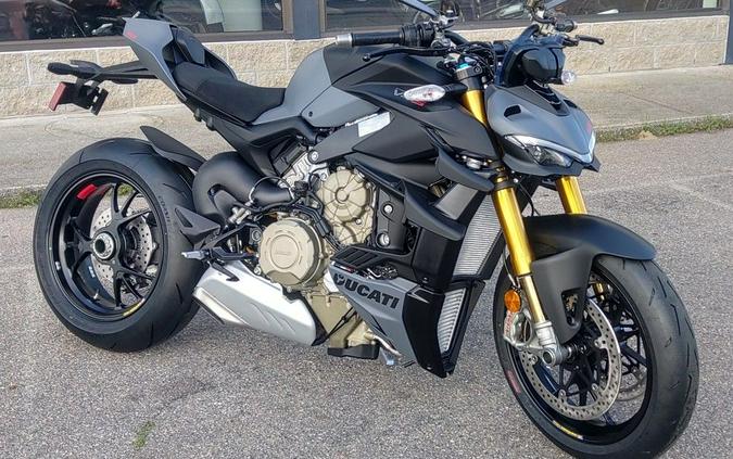 2024 Ducati Streetfighter V4 S Grey & Black