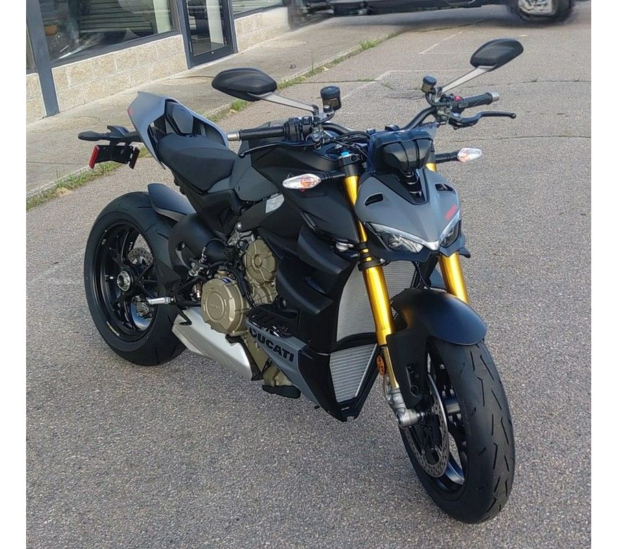 2024 Ducati Streetfighter V4 S Grey & Black