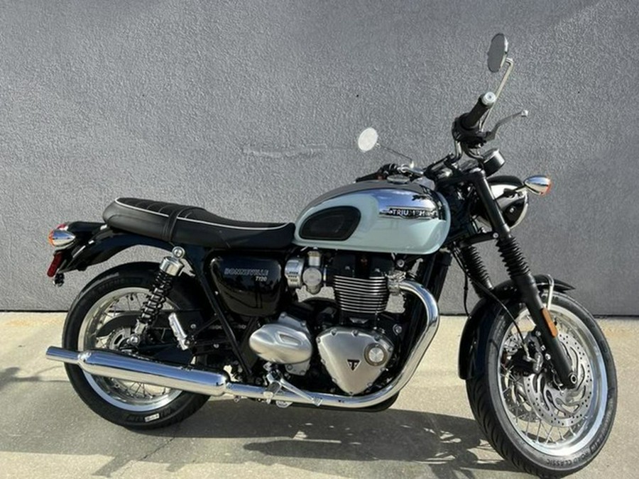 2023 Triumph Bonneville T120 Chrome Edition Meriden Blue