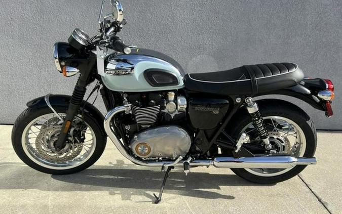 2023 Triumph Bonneville T120 Chrome Edition Meriden Blue