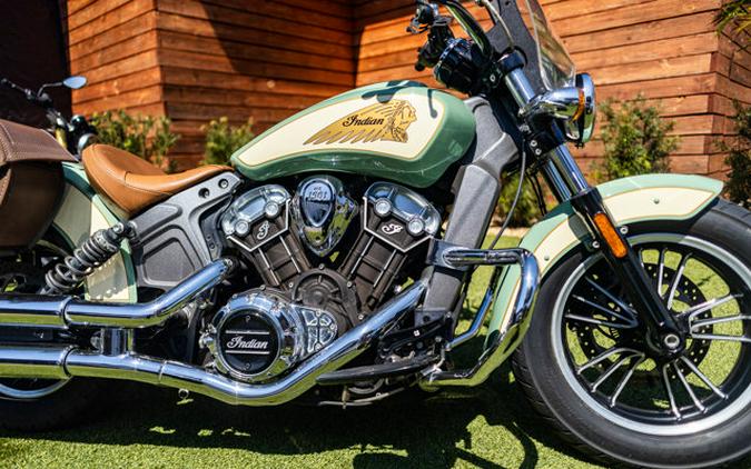 2019 Indian SCOUT ABS, WILLOW GREEN/IVORY CREAM