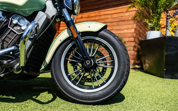 2019 Indian SCOUT ABS, WILLOW GREEN/IVORY CREAM