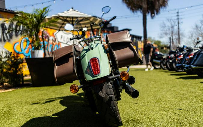 2019 Indian SCOUT ABS, WILLOW GREEN/IVORY CREAM