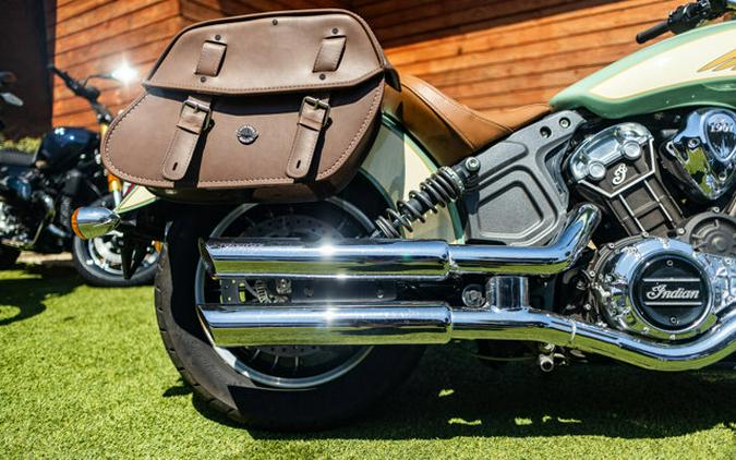 2019 Indian SCOUT ABS, WILLOW GREEN/IVORY CREAM