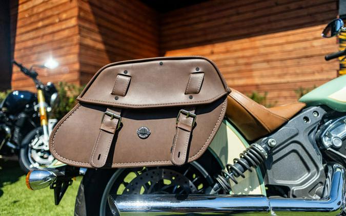 2019 Indian SCOUT ABS, WILLOW GREEN/IVORY CREAM