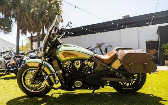 2019 Indian SCOUT ABS, WILLOW GREEN/IVORY CREAM