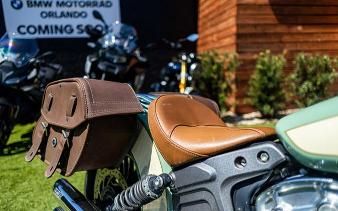 2019 Indian SCOUT ABS, WILLOW GREEN/IVORY CREAM