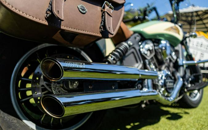 2019 Indian SCOUT ABS, WILLOW GREEN/IVORY CREAM