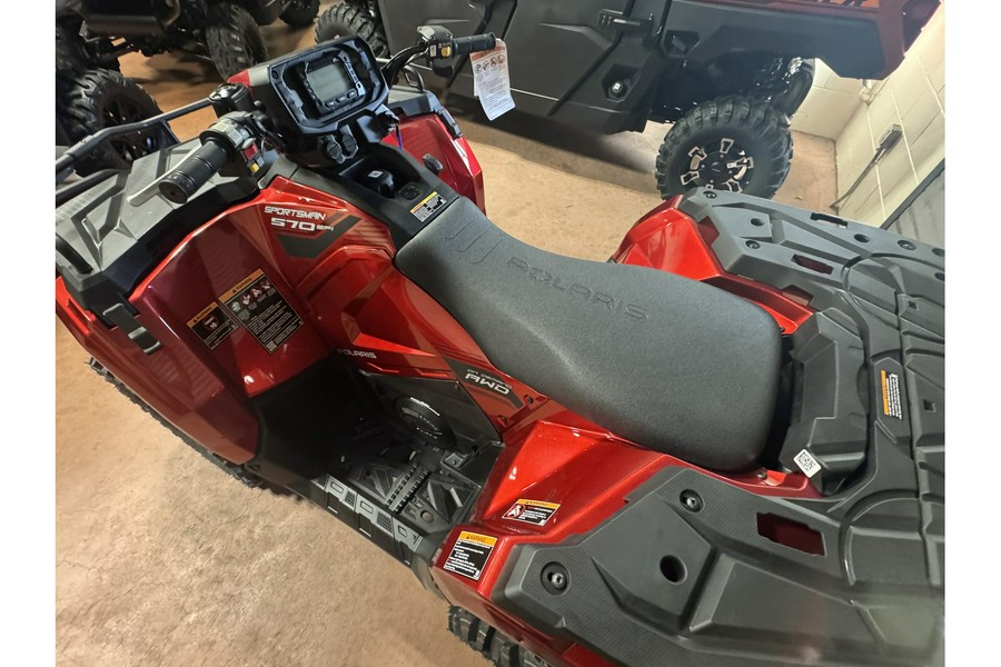 2026 Polaris Sportsman 570 Trail Sunset Red