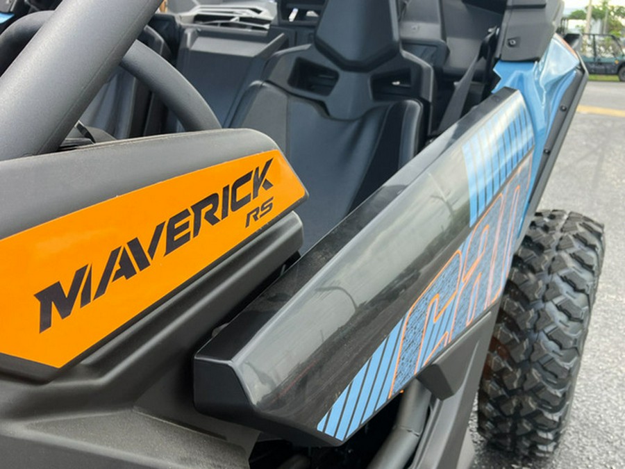 2026 Can-Am Maverick X3 RS Turbo Scandi Blue & Orange Crush