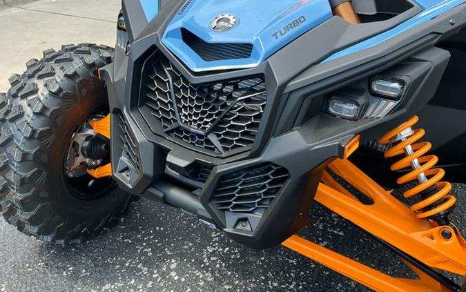 2026 Can-Am Maverick X3 RS Turbo Scandi Blue & Orange Crush