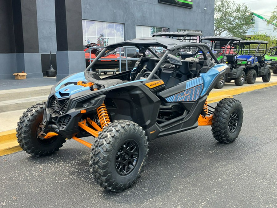 2026 Can-Am Maverick X3 RS Turbo Scandi Blue & Orange Crush