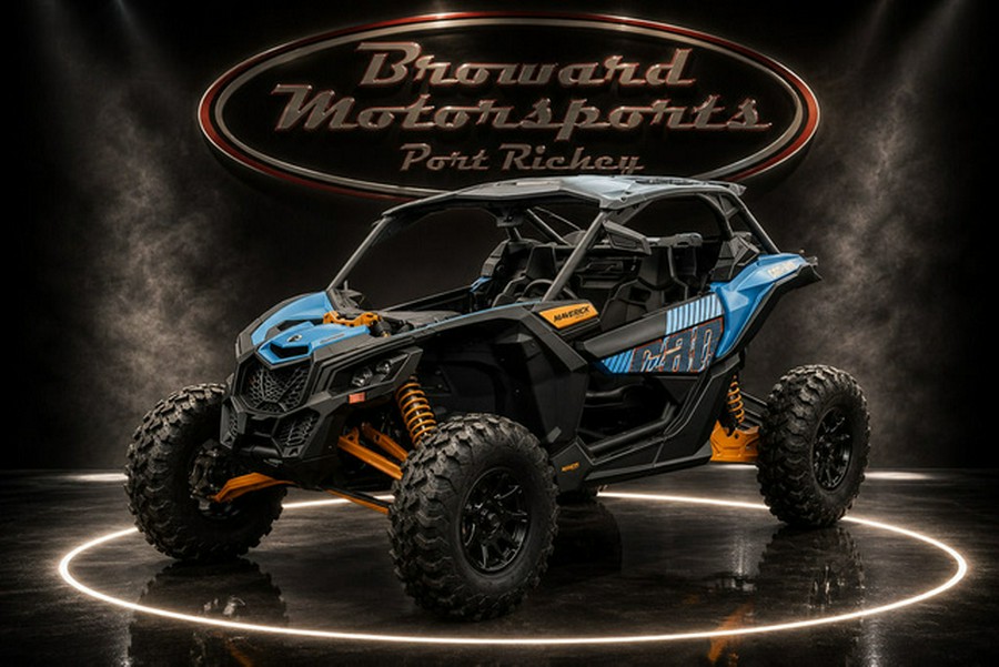 2026 Can-Am Maverick X3 RS Turbo Scandi Blue & Orange Crush