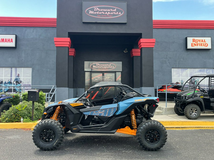 2026 Can-Am Maverick X3 RS Turbo Scandi Blue & Orange Crush