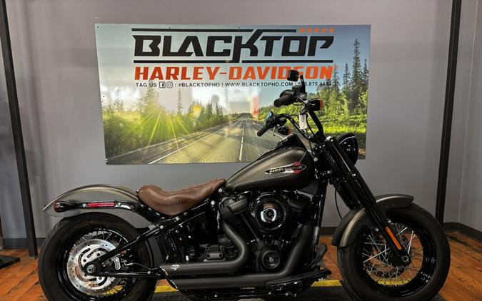 2021 Harley-Davidson® Softail Slim® RIVER ROCK GRY DENIM/BLK DE