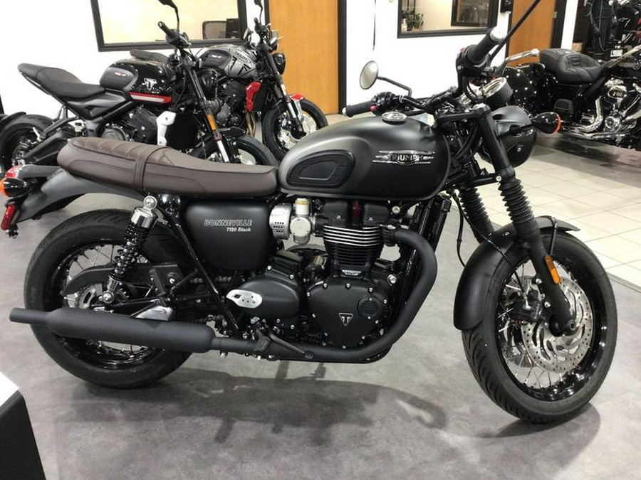 2024 Triumph Bonneville T120 Black Silver Ice/Phantom Black