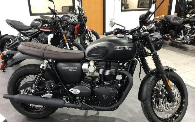 2024 Triumph Bonneville T120 Black Silver Ice/Phantom Black