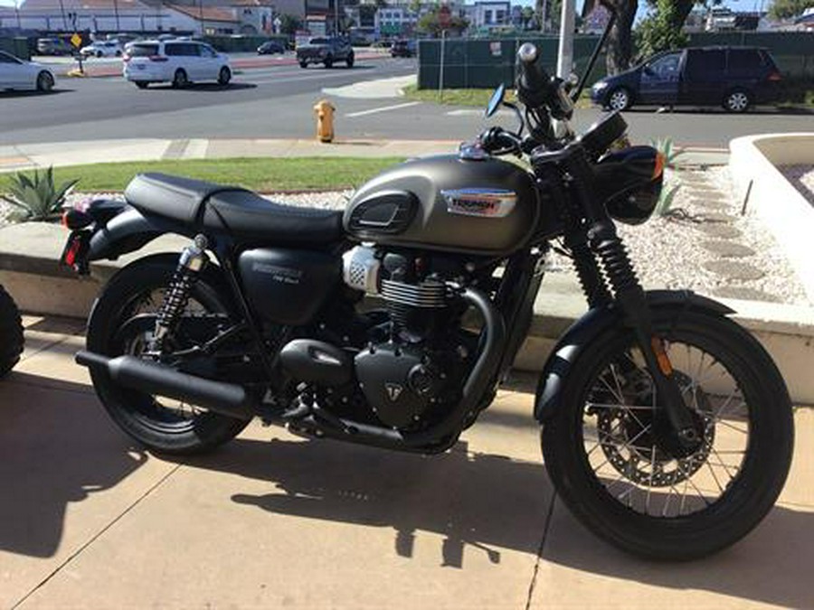 2020 Triumph Bonneville T100 Black