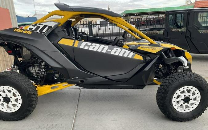 2024 Can-Am® Maverick R X RS Carbon Black & Neo Yellow