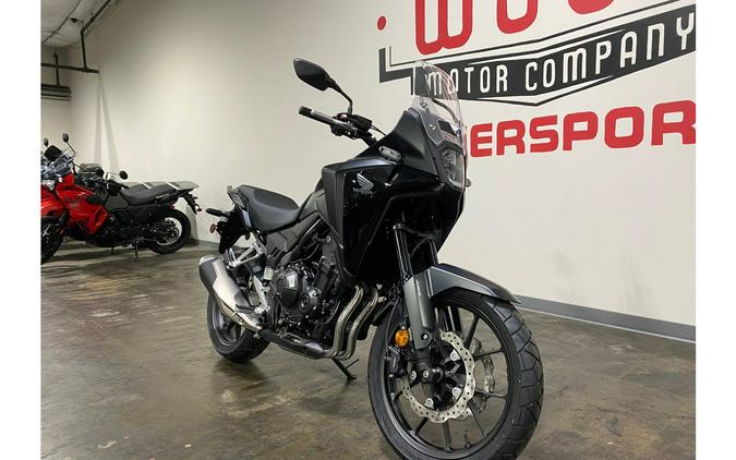 2024 Honda NX500 ABS - Matte Black Metallic