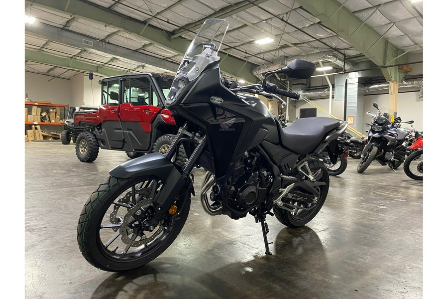 2024 Honda NX500 ABS - Matte Black Metallic