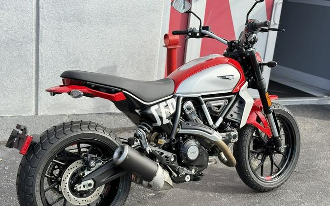 2025 Ducati Scrambler Icon Ducati Red