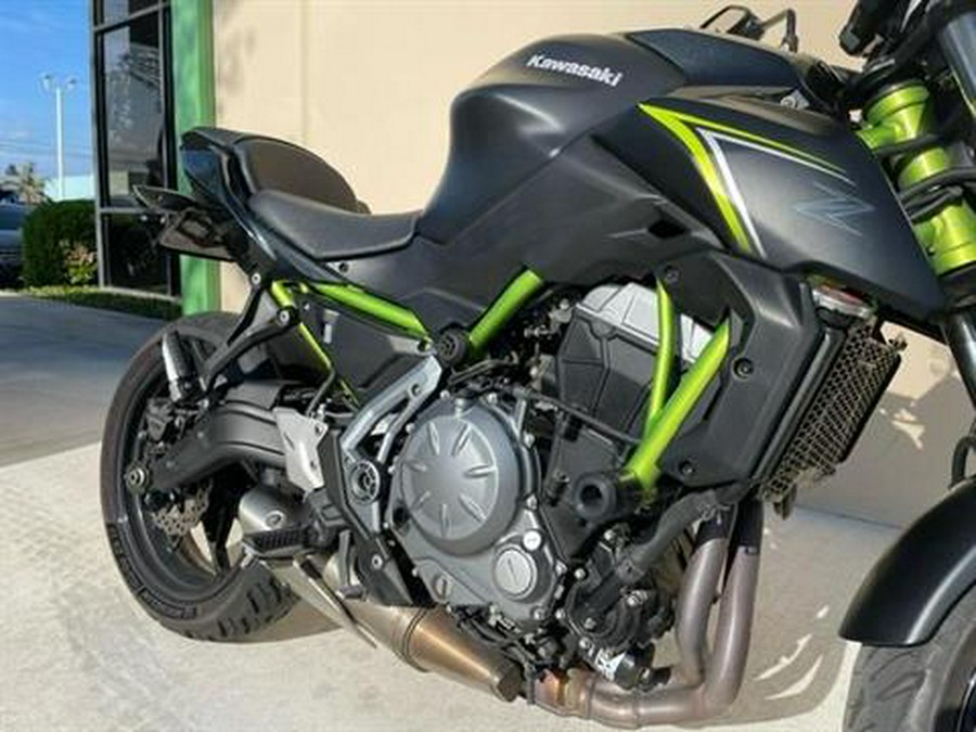 2018 Kawasaki Z650 ABS