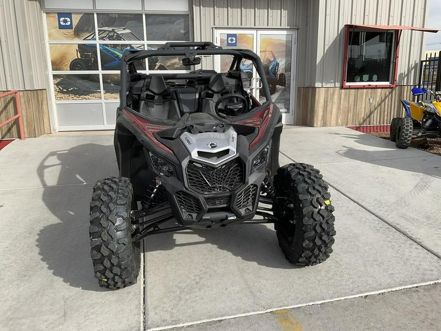 2024 Can-Am® Maverick X3 DS Turbo Fiery Red & Hyper Silver