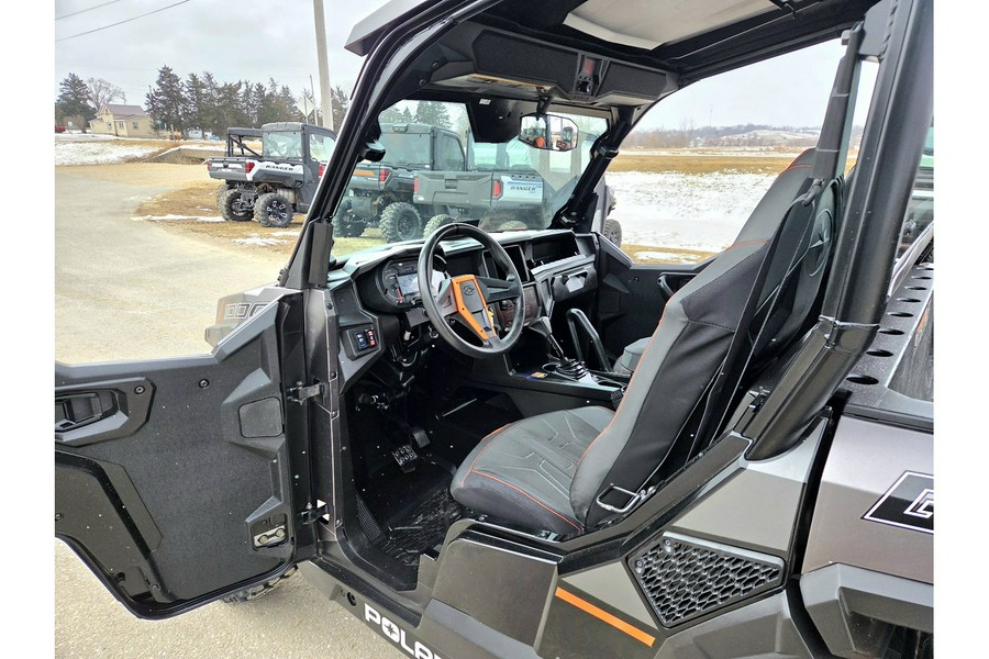 2017 Polaris Polaris GENERAL™ 1000 EPS Deluxe Titanium Matte - FULL CAB