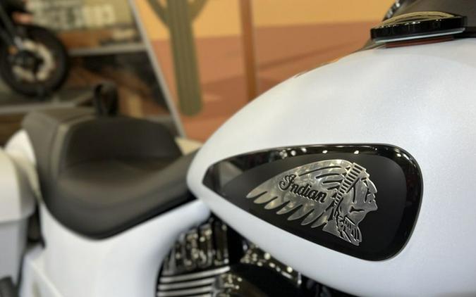 2026 Indian Springfield Dark Horse Ghost White Metallic Smoke