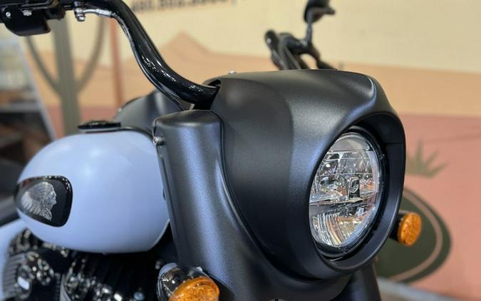 2026 Indian Springfield Dark Horse Ghost White Metallic Smoke