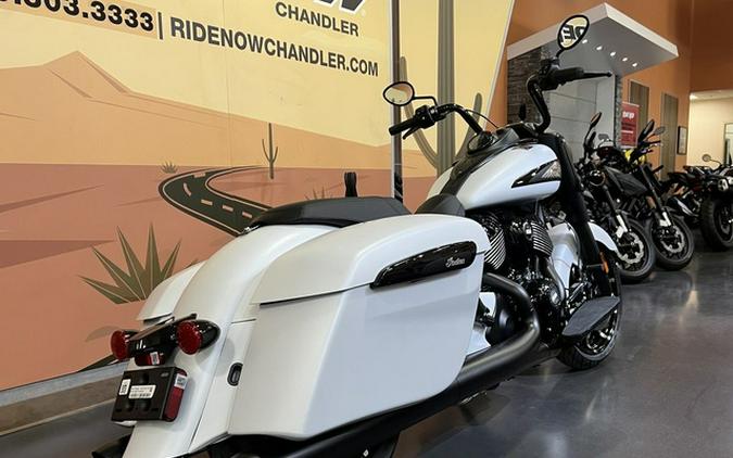 2026 Indian Springfield Dark Horse Ghost White Metallic Smoke